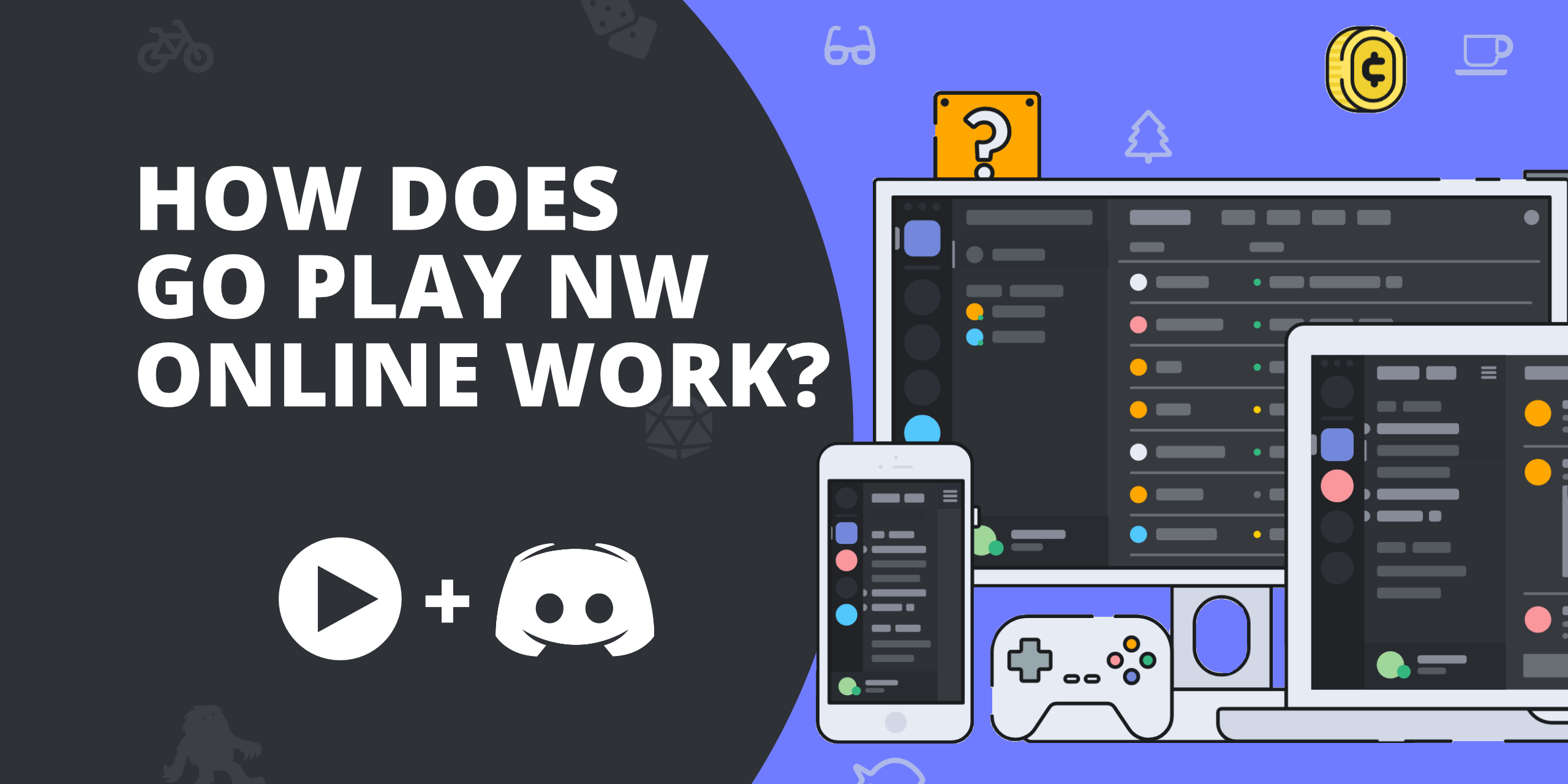 How does Go Play NW Online 2022 work on Discord?